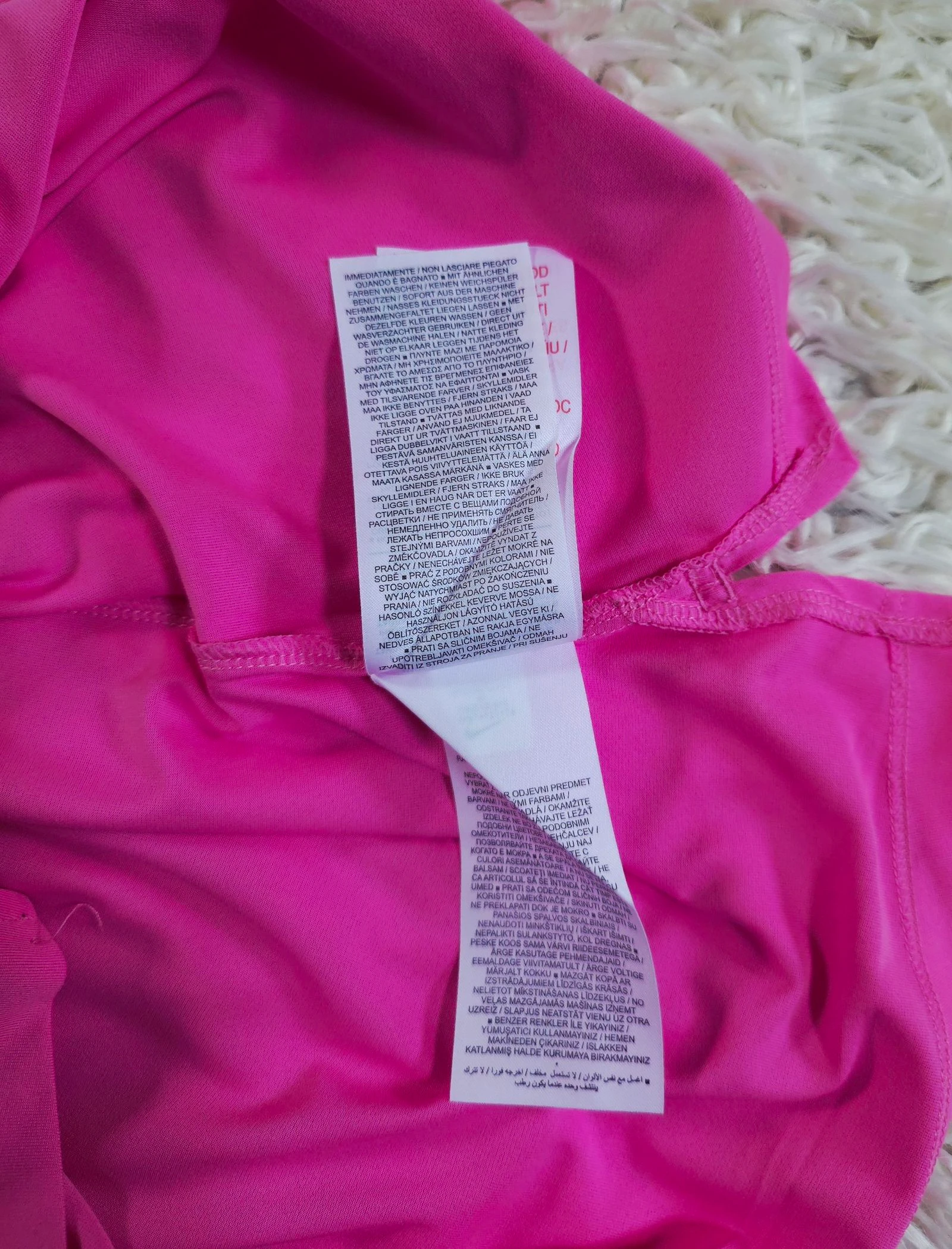 T-shirt Nike Dri-FIT rosa fúcsia tamanho M 12 anos 👒 – photo 9
